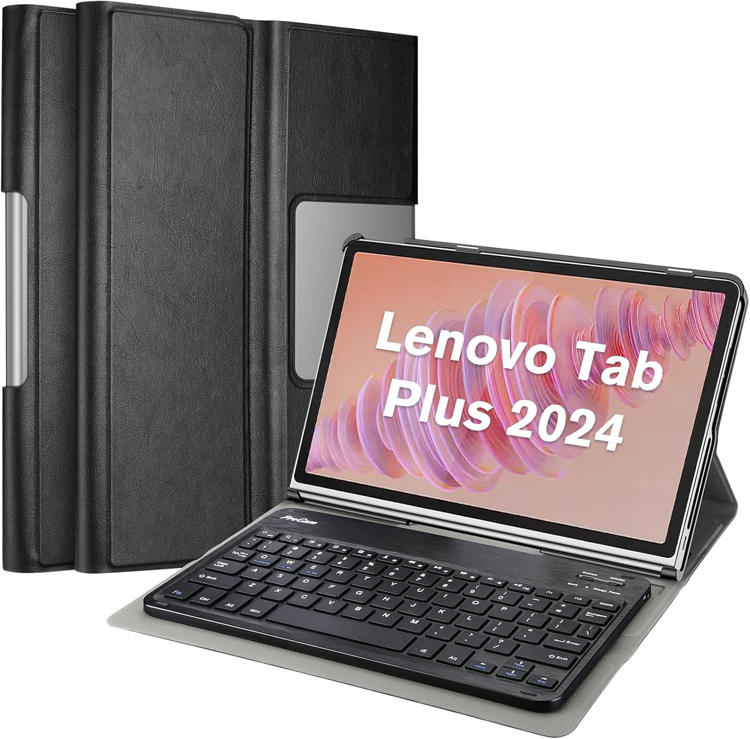 ProCase Case with Keyboard for Lenovo Tab Plus 11.5 Inch 2024