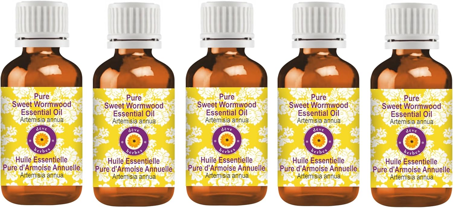 Deve Herbes Pure Sweet Wormwood Essential Oil for Skin Care