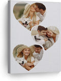 Custom Photo Collage Canvas Print 36x24 in - Personalized Wall Art