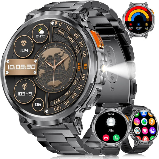 Ultimate Fitness Companion: LIGE 1.85 Smart Watch