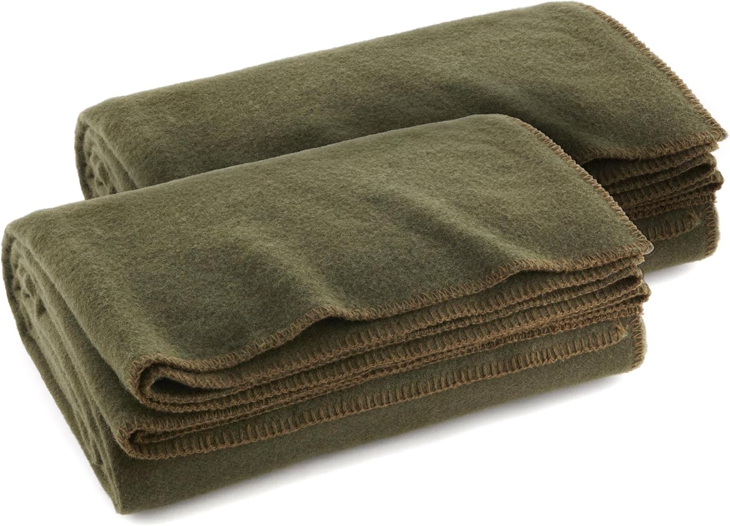 Ever Ready First Aid Olive Drab Green Fire Retardant Blanket