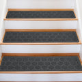 15 Pack Non-Slip Carpet Stair Treads for Indoor Wooden Steps
