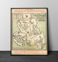 Vintage 1954 Masters Golf Poster - Perfect Gift!