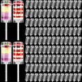 Lenwen 300 Pcs Cake Push Pop Containers with Lids - Bulk Reusable Set