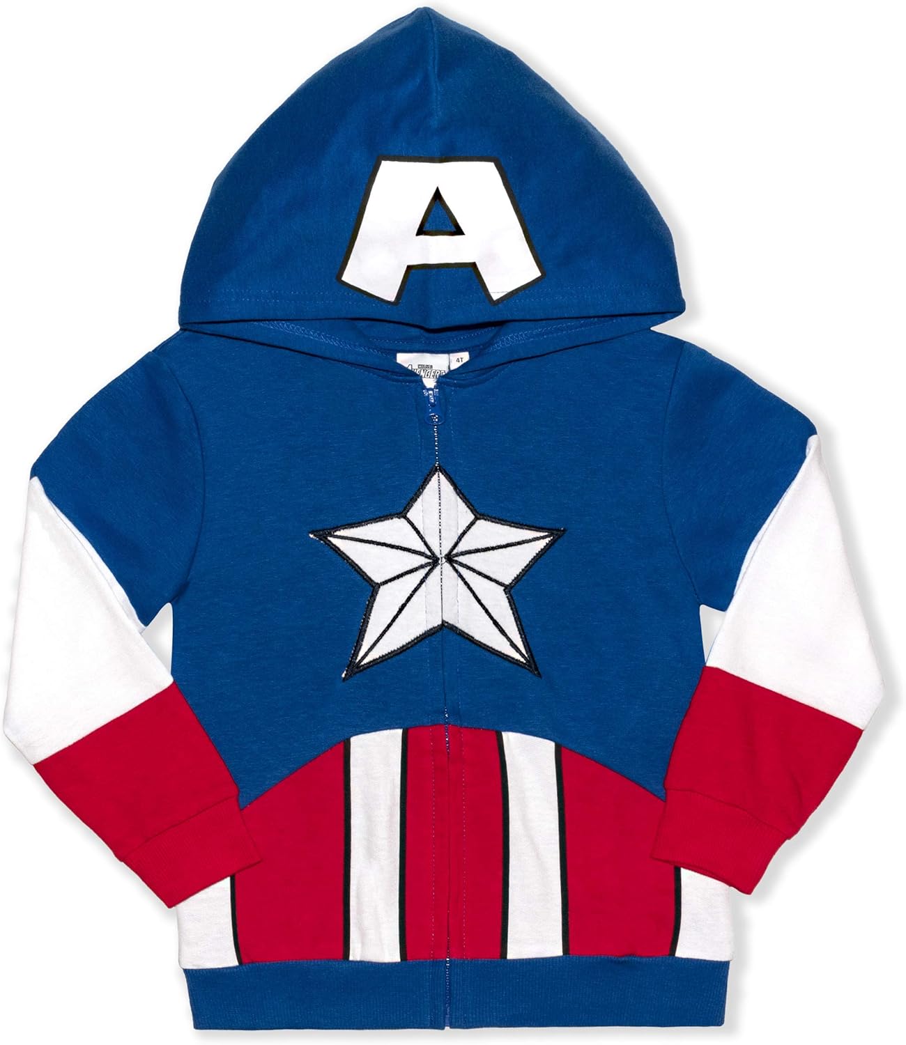 Marvel Avengers Captain America & Spider-Man Boys Hoodie