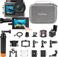 AKASO Brave 4 Pro Action Camera - 4K Waterproof Bundle