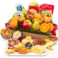 A Gift Inside Sweet & Savory Farmstead Fruit Basket - Generous Gourmet