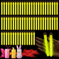 Lewtemi 4ft or 6ft 100 Pack Bright Glow Sticks Bulk - Party Favor