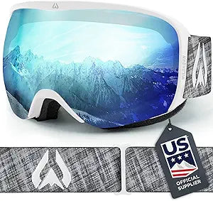 Wildhorn Cristo Ski Goggles for Men and Women - UV Protection