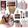 Makeup Set for Girls Rainbow Makeup Kit - Beginner Friendly Case