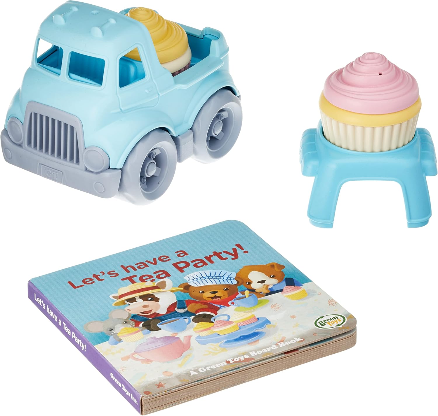 Green Toys Cupcake Truck Set - Tea Party Fun