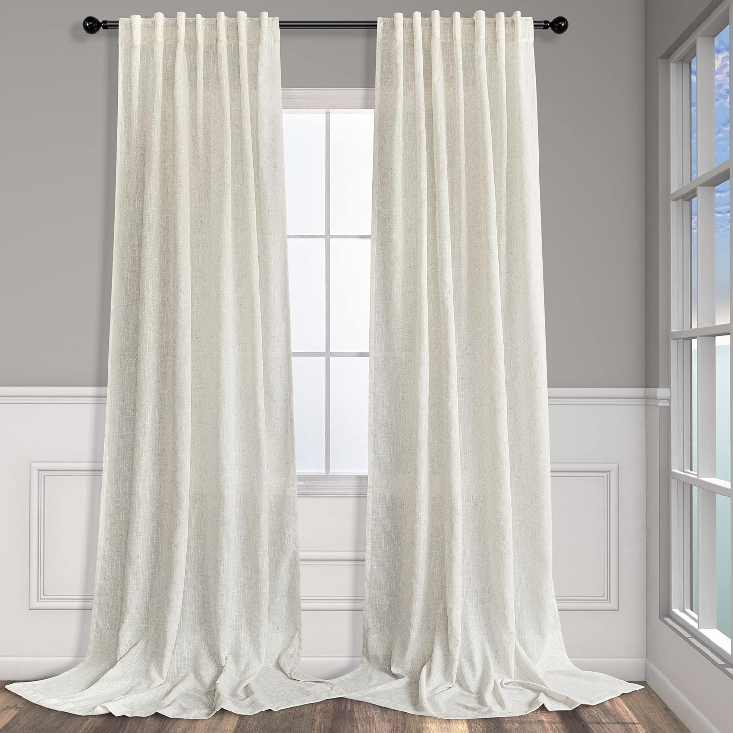 Elegant 120 Inch Long Curtains for Living Room and Bedroom