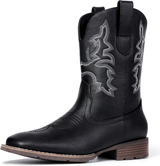 Suokdil Cowboy Boots for Men - Stylish Western Footwear