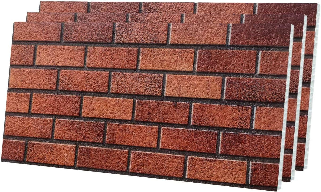 IZODEKOR 3D Brick Effect Wall Panels for Stunning Interiors
