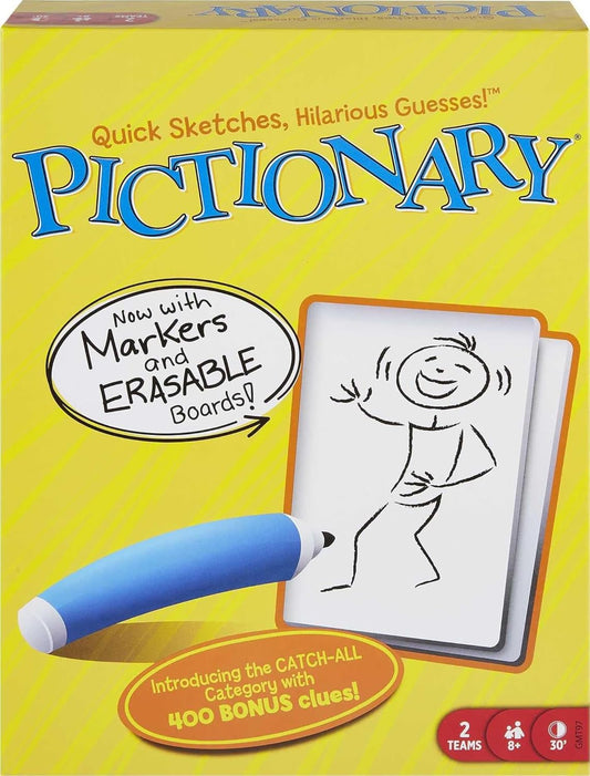 Mattel Pictionary Board Game - Fun for All Ages!