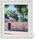Ornate Frame for 16x24 Canvas Art Prints - Classic White 3in Wide
