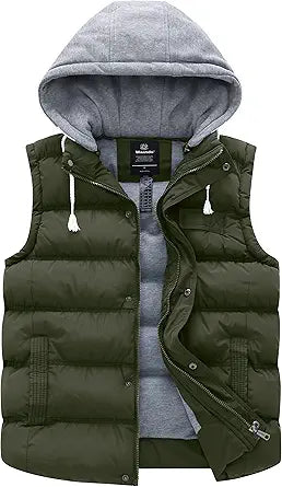 Wantdo Women's Quilted Puffer Vest for Warm Winter Wear