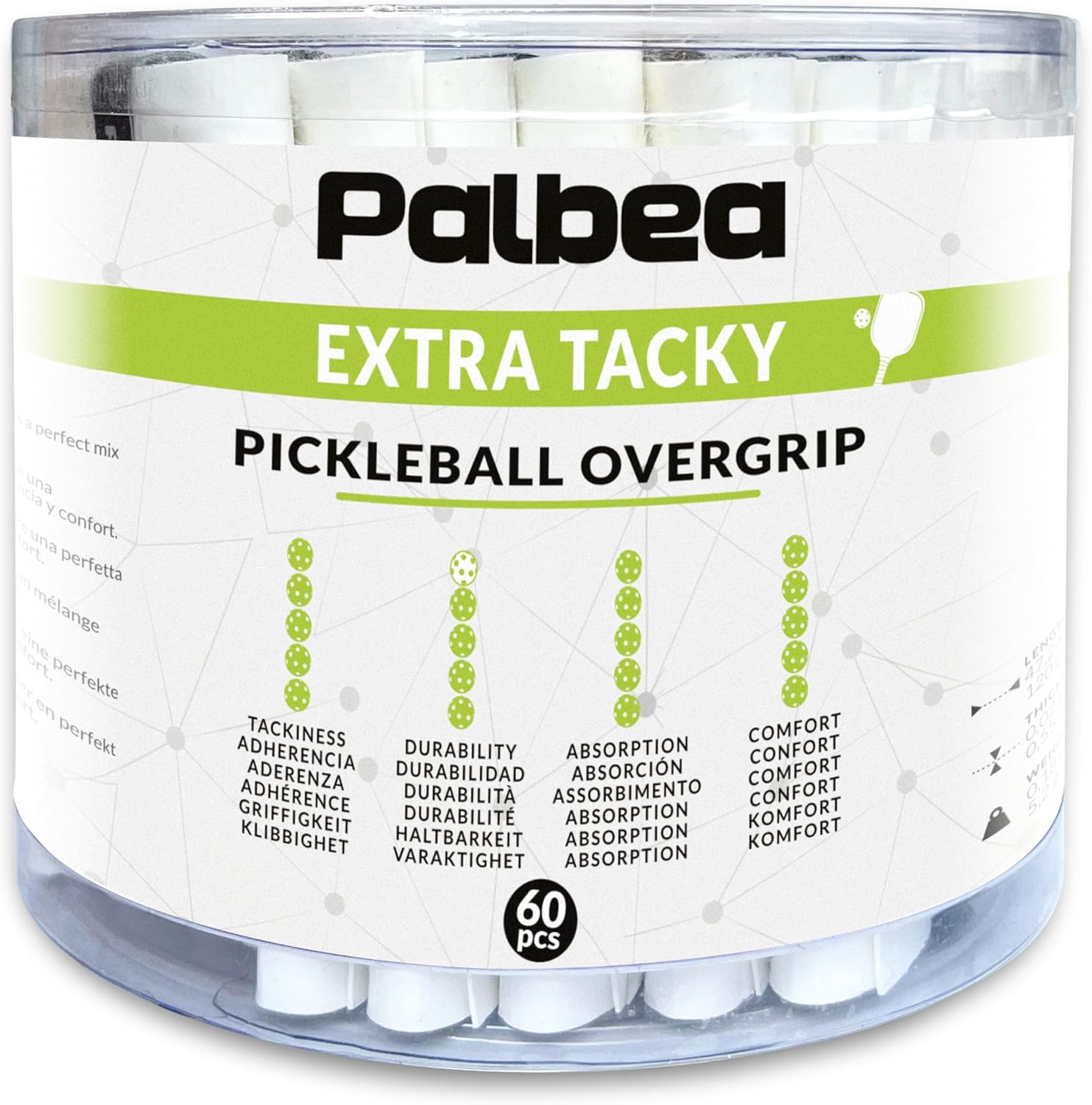 Pickleball OverGrip Tape for Enhanced Paddle Grip Performance