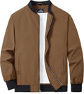 MAGCOMSEN Men's Bomber Jacket Lightweight Windbreaker - Versatile 2