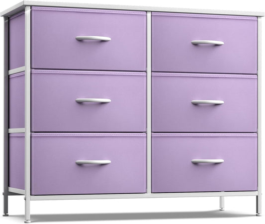 Sorbus 6-Drawer Dresser for Stylish Bedroom Organization