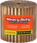 LAVEVE Corrugated Metal Garden Edging for Stylish Landscaping