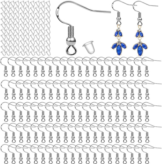 Hypoallergenic Sterling Silver Earring Hooks DIY Kit