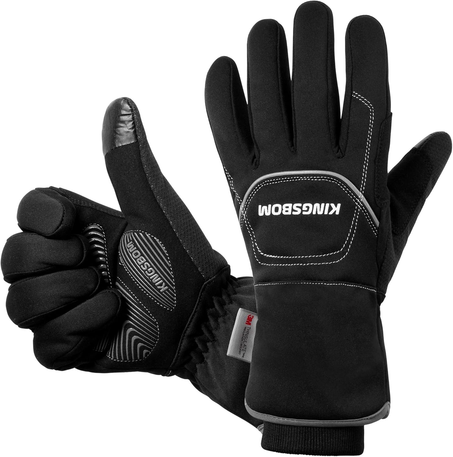 KINGSBOM -40F Thermal Gloves - Touch Screen - Outdoor Ready
