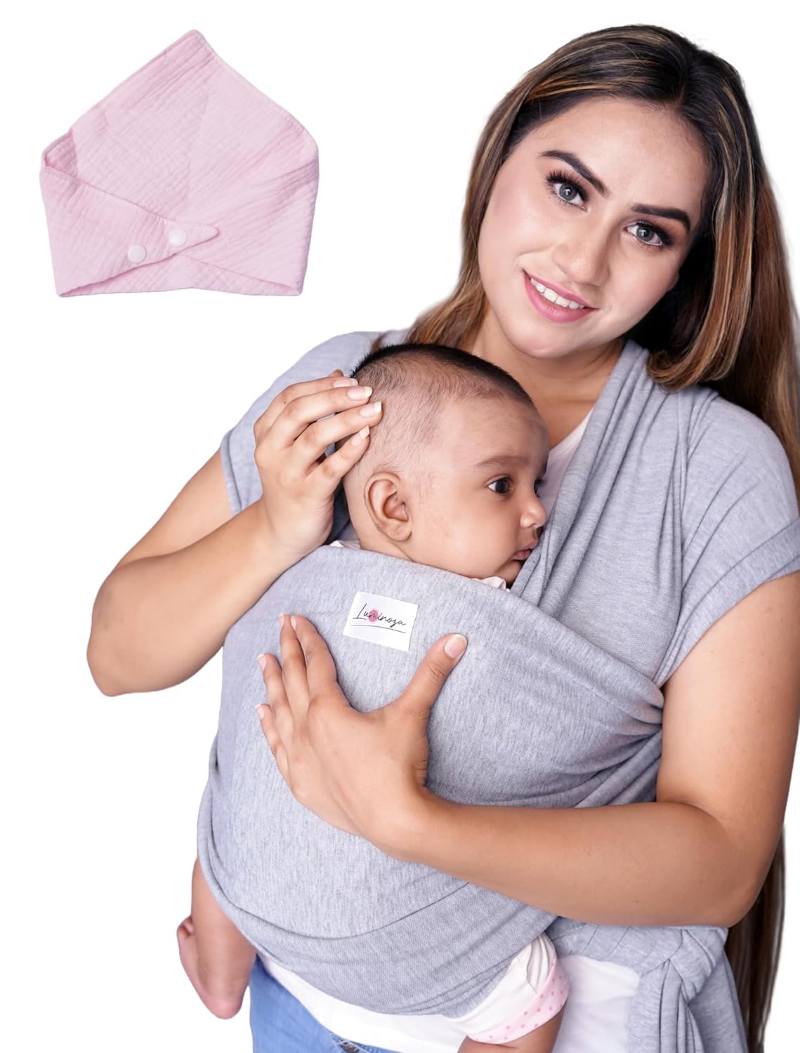 Hands-Free Luminoza Baby Wrap: Easy, Soft, Light