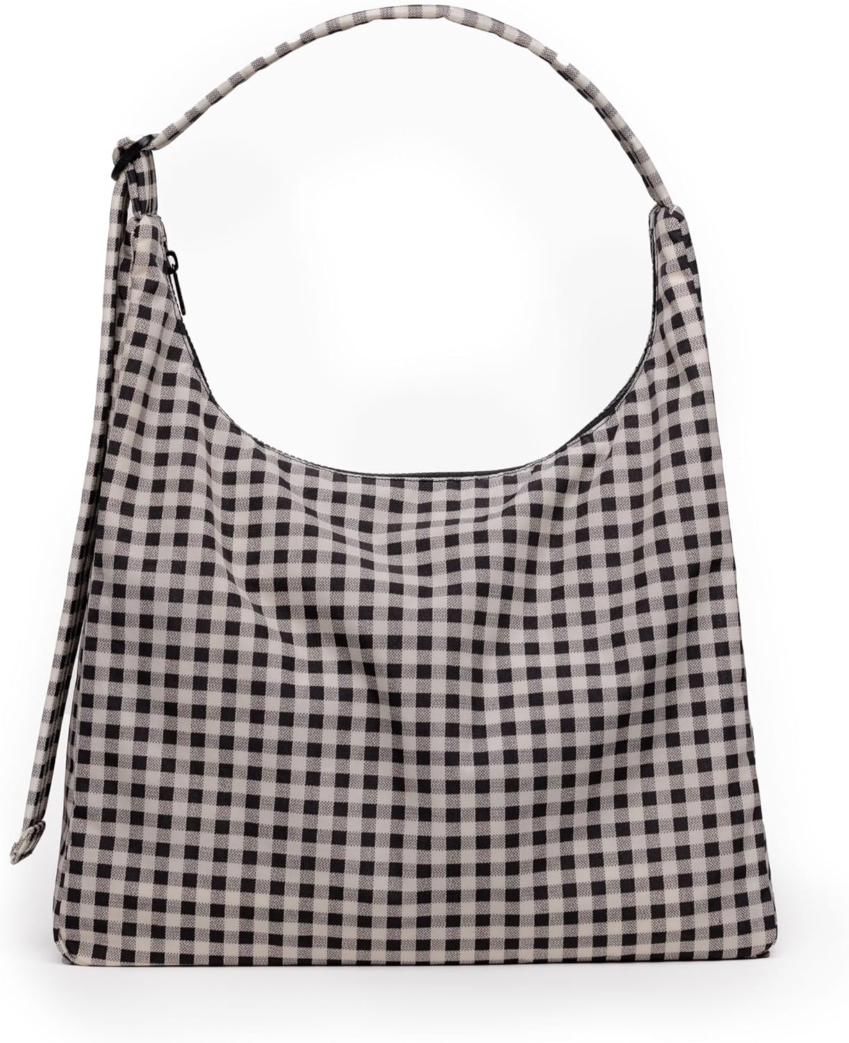BAGGU Nylon Shoulder Bag with Adjustable Quilted Strap for Style
