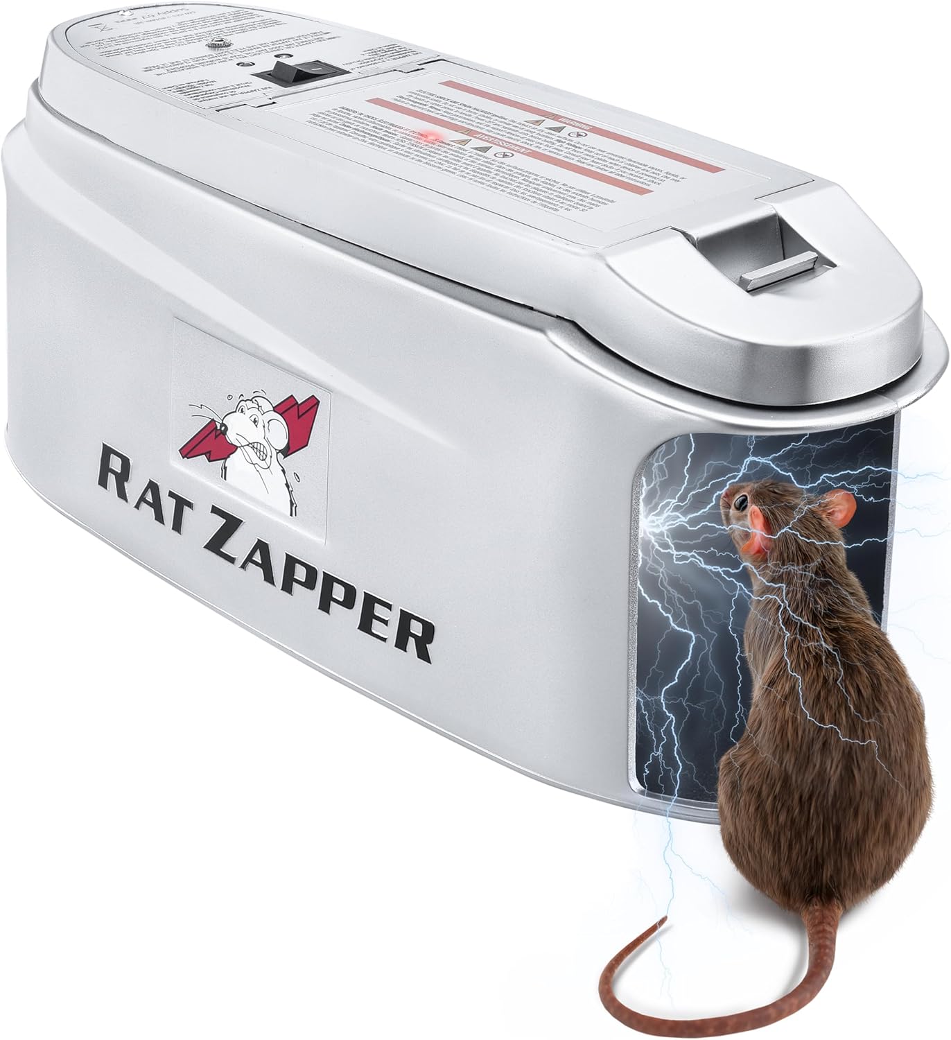 Safe & Effective Rat Zapper - Reusable, No Touch