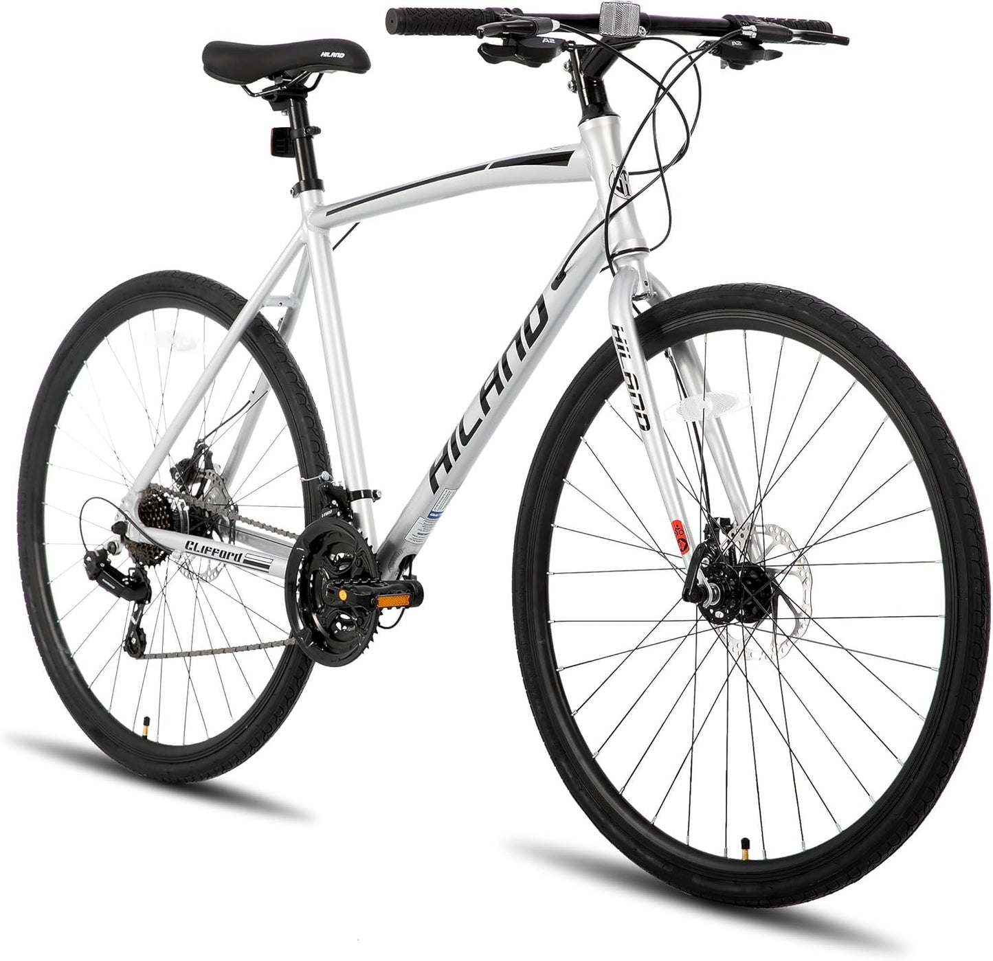 HH HILAND 700C Road Hybrid Bike for Comfortable City Rides