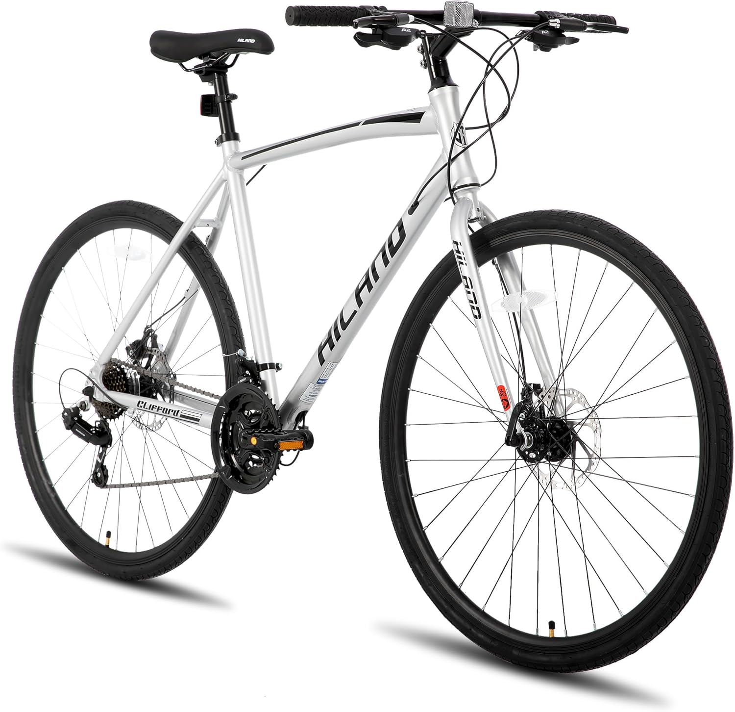 HH HILAND 700C Road Hybrid Bike for Comfortable City Rides