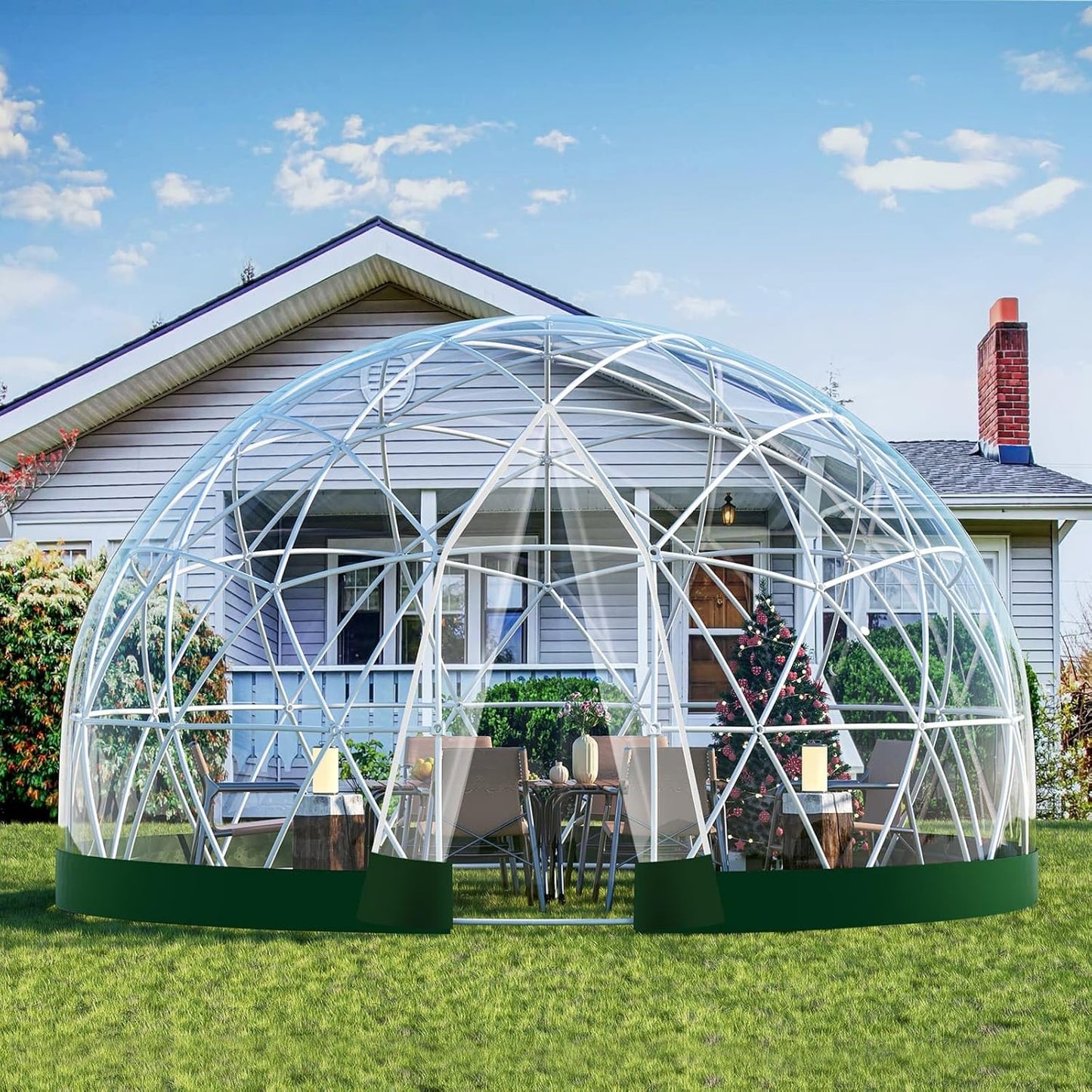Geodesic Waterproof Garden Dome - Outdoor Party Tent