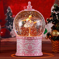 Musical Ballerina Christmas Snow Globes for Holiday Decor