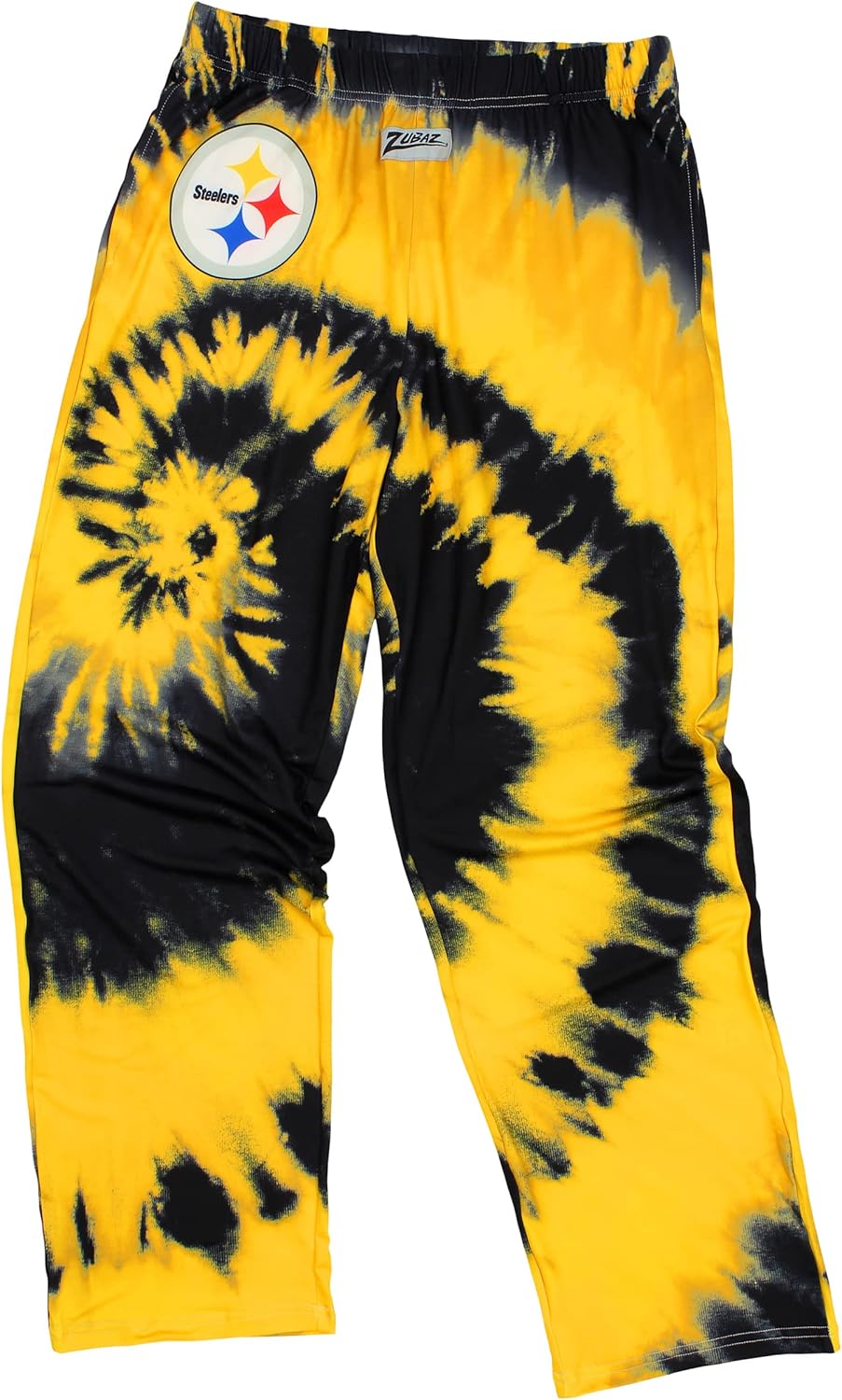 Zubaz Men's NFL Tie Dye Team Colors Lounge Pants for Comfort