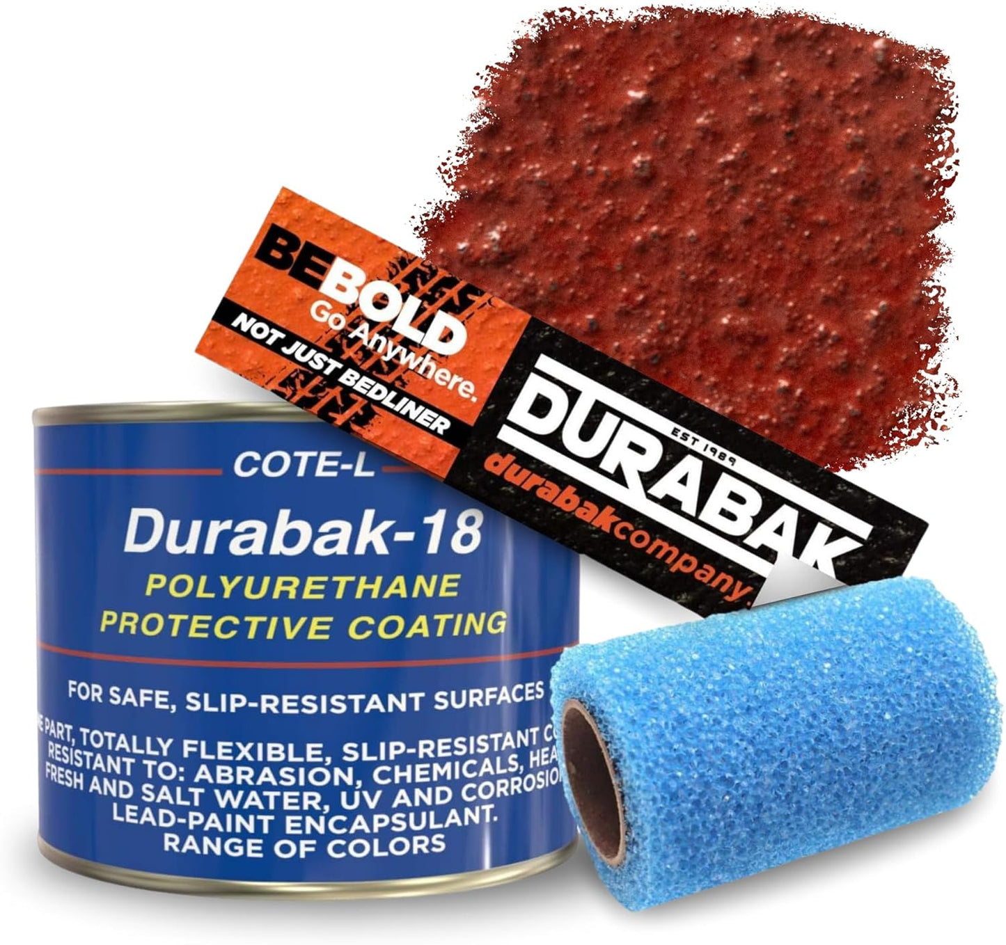 Durabak-18 Textured Truck Bed Liner Quart Kit for Ultimate Protection
