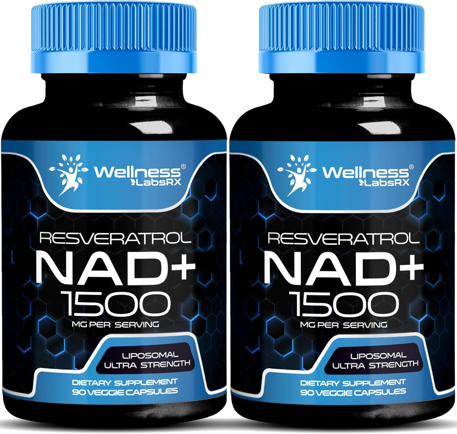 NAD Supplement 1500mg - Liposomal NAD Plus for Cellular Health