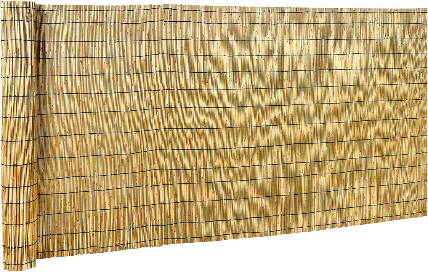 DearHouse Natural Reed Fencing for Garden Privacy and Decor