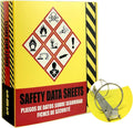 SDS Binder 1.5 in 3 Ring Binder for Safety Data Sheets - Highly