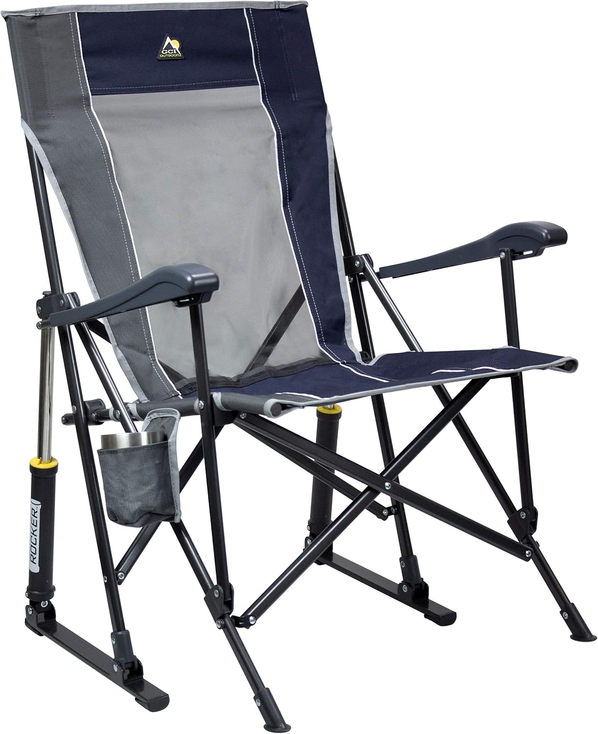 GCI OUTDOOR RoadTrip Rocker | Portable Folding Rocking Chair