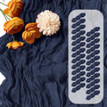 Navy Blue Cheesecloth Table Runner 17 x 108 in 25 Pack - Rustic Event