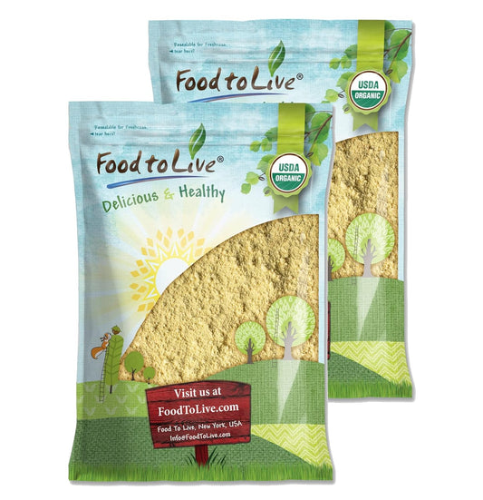 Organic Garbanzo Bean Flour - Non-GMO Chickpea Flour, 16 lbs