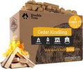 Double Tree Fire Starter Sticks - Natural Cedar Wood Kindling