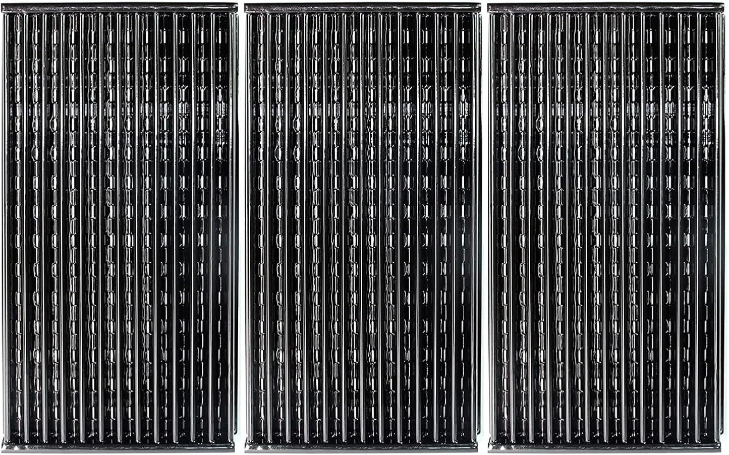 Hongso 17in Porcelain-Enameled Emitters Plates for Charbroil Grills