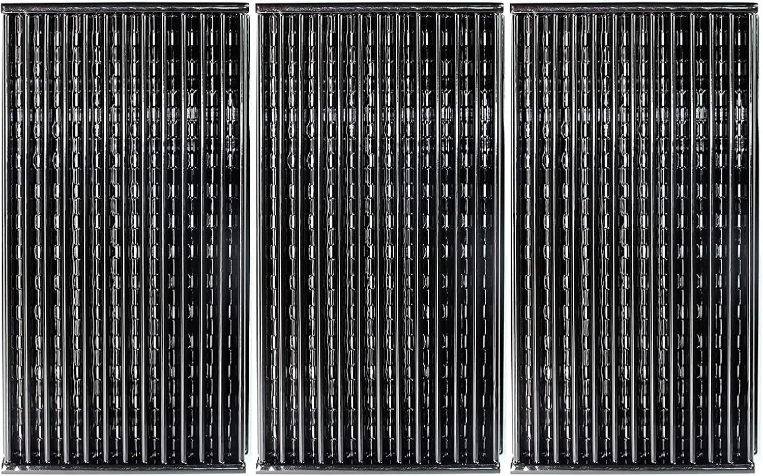 Hongso 17in Porcelain-Enameled Emitters Plates for Charbroil Grills