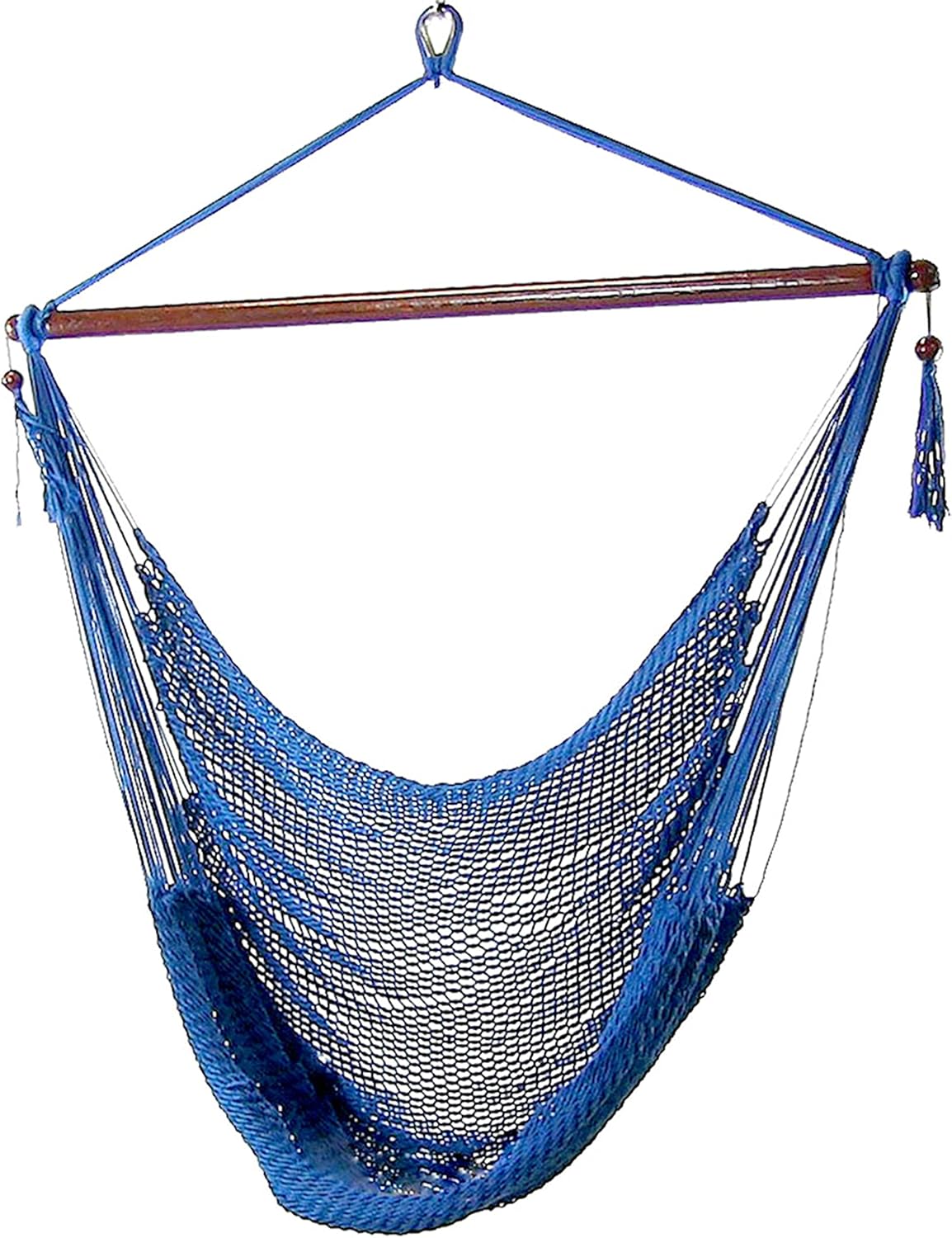 Sunnydaze Caribbean XL Hammock Chair Swing - Ultimate Comfort