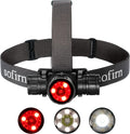 Sofirn HS21 Headlamp with Red Light - 2200 Lumen Rechargeable