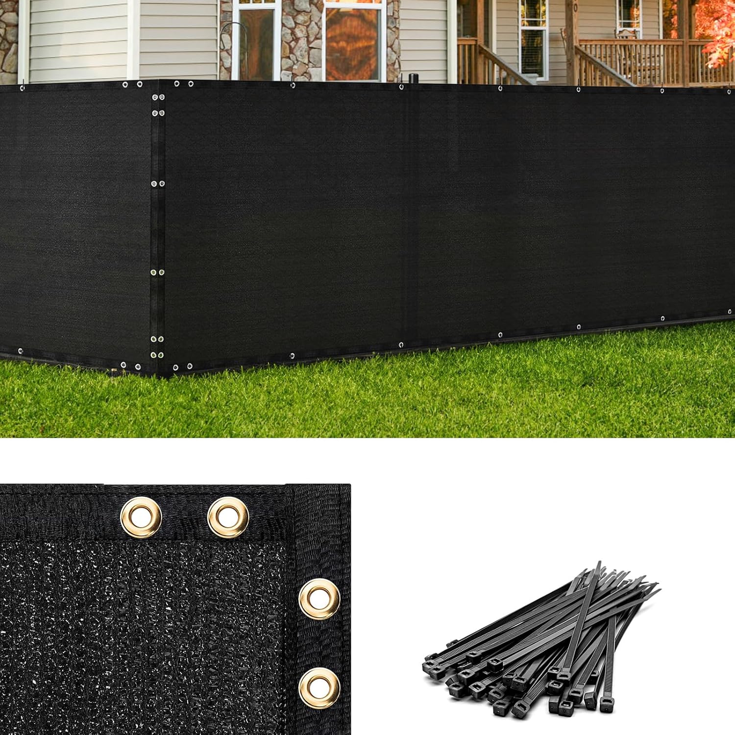 Duerer 6x50ft Privacy Screen for Fence - Heavy Duty Shade Net