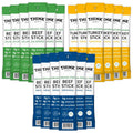 Think Jerky Meat Stick Variety Pack - High Protein Sugar Free Snacks