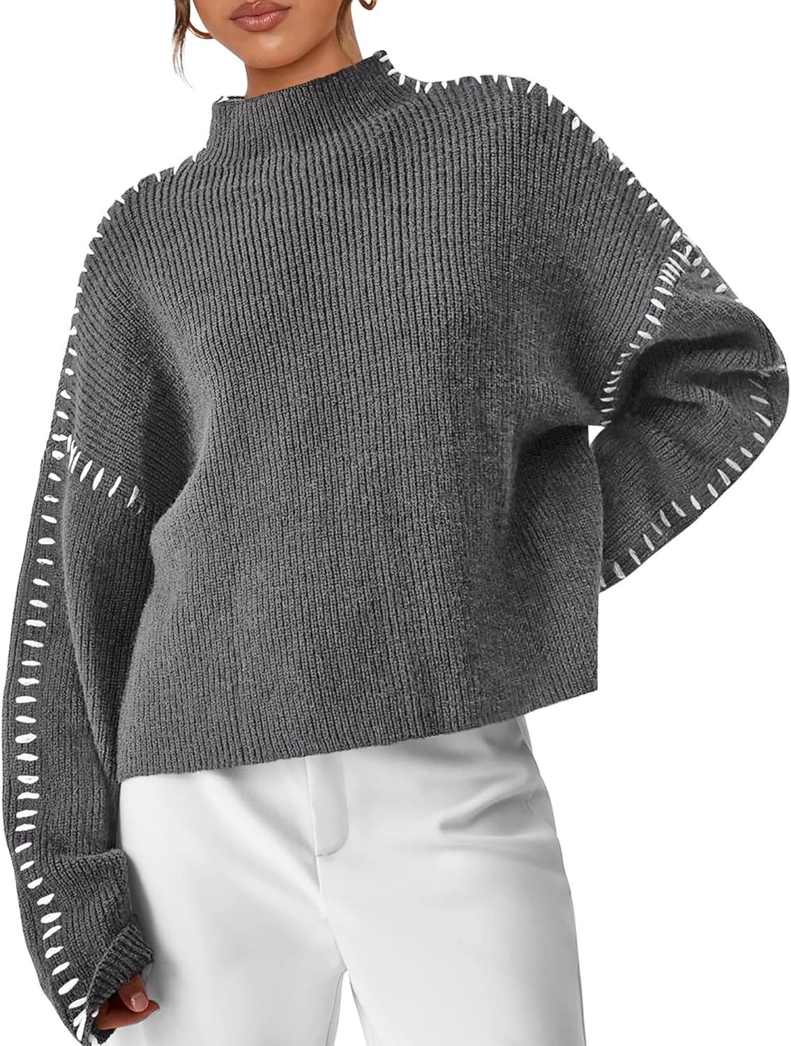 PRETTYGARDEN Women's Chunky Knit Sweaters for Fall Fashion